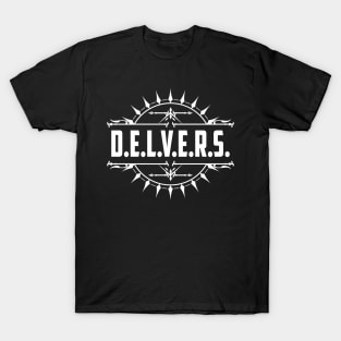 D&D Surprise Party - D.E.L.V.E.R.S. (White) T-Shirt